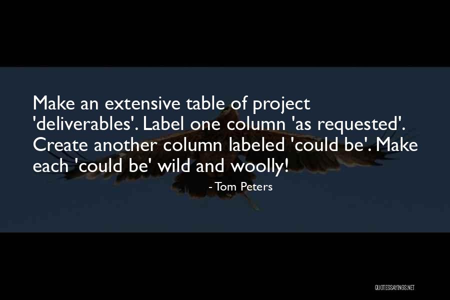 Deliverables Quotes By Tom Peters Deliverables Quotes By Tom Peters