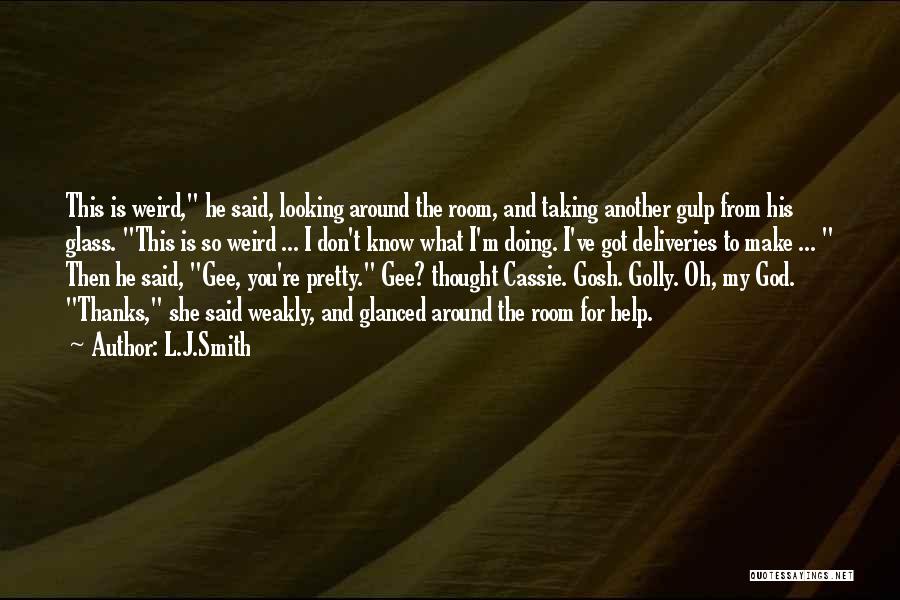 Deliveries Quotes By L.J.Smith
