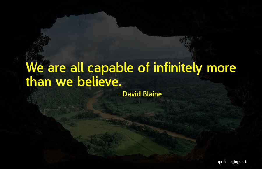 Deliveroo Quotes By David Blaine