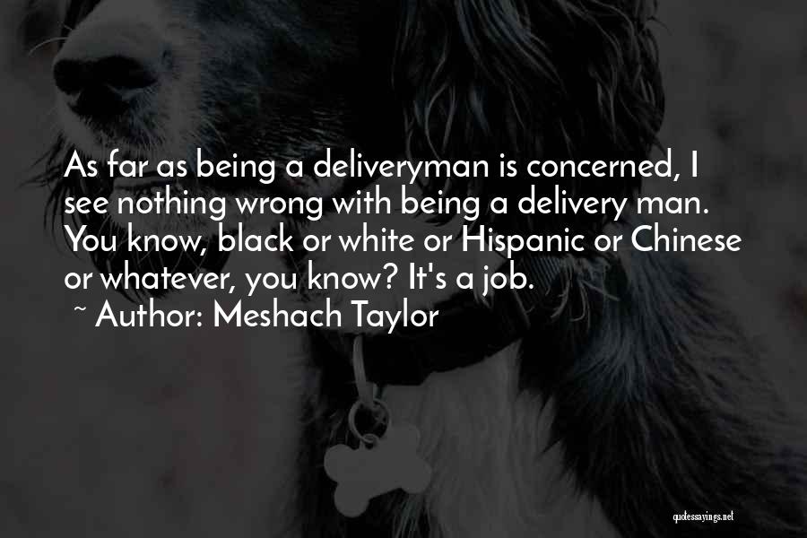 Delivery Man Quotes By Meshach Taylor