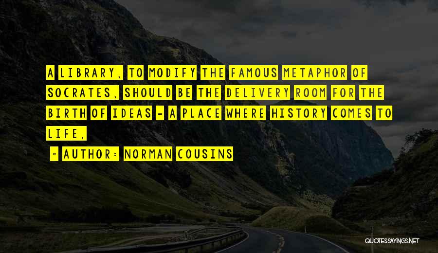 Delivery Room Quotes By Norman Cousins