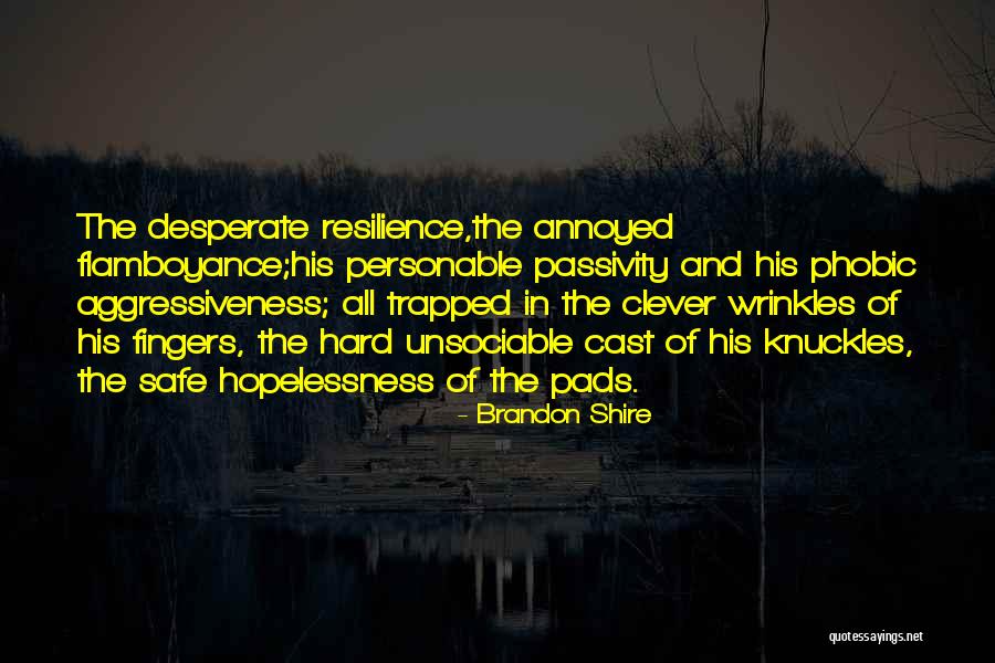 Della Favero Quotes By Brandon Shire