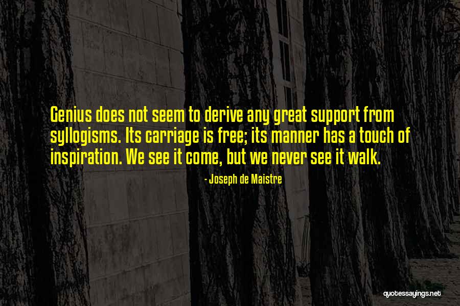 Dellaporta Obituary Quotes By Joseph De Maistre