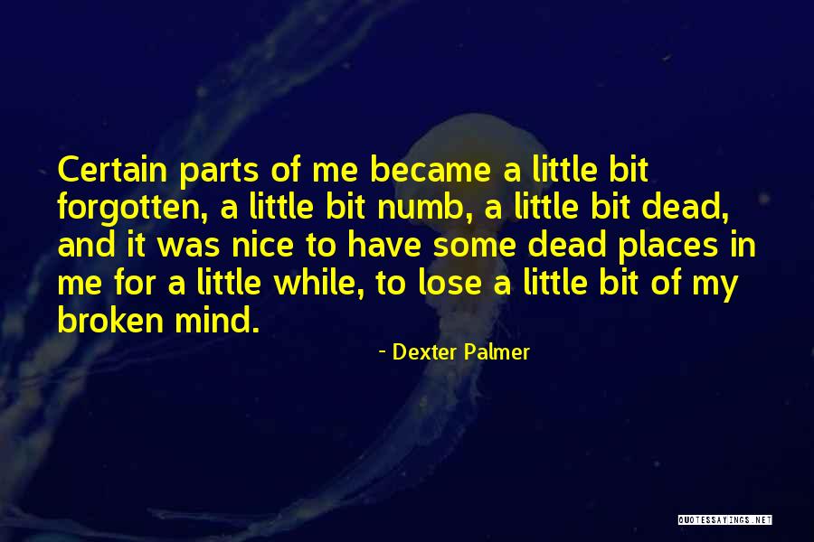 Delmonicos Restaurant Quotes By Dexter Palmer Delmonicos Restaurant Quotes By Dexter Palmer