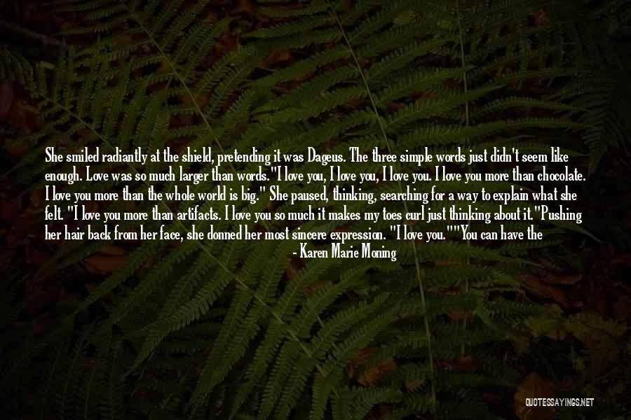 Delonda Glaze Quotes By Karen Marie Moning Delonda Glaze Quotes By Karen Marie Moning