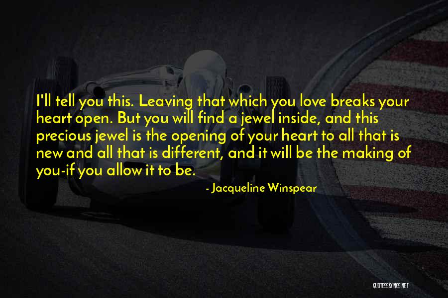Delorean Back Quotes By Jacqueline Winspear