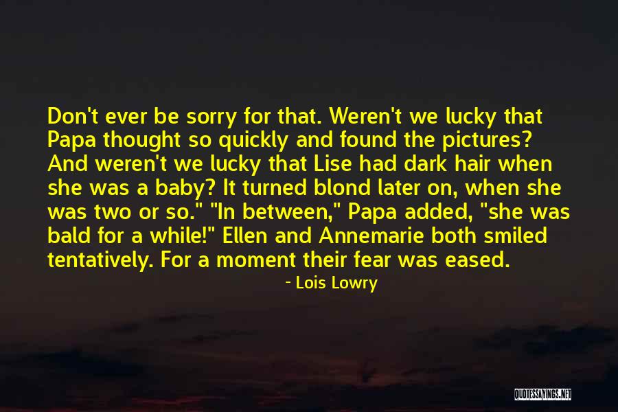 Delorean Back Quotes By Lois Lowry