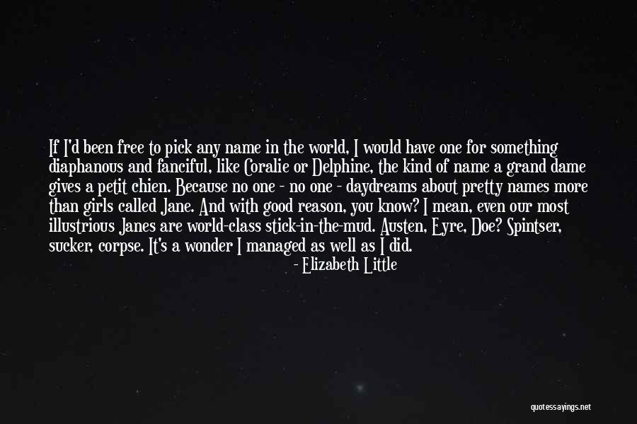 Delphine Quotes By Elizabeth Little Delphine Quotes By Elizabeth Little