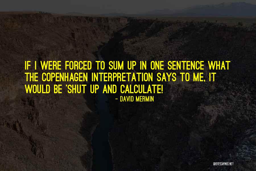 Deltatre Sports Quotes By David Mermin Deltatre Sports Quotes By David Mermin