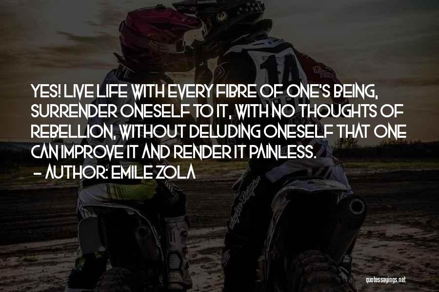 Deluding Yourself Quotes By Emile Zola