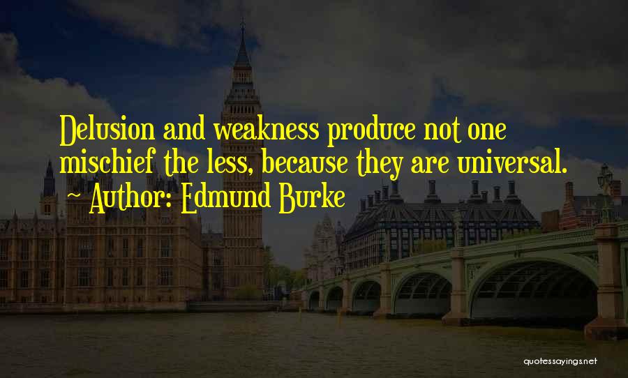 Delusion Quotes By Edmund Burke