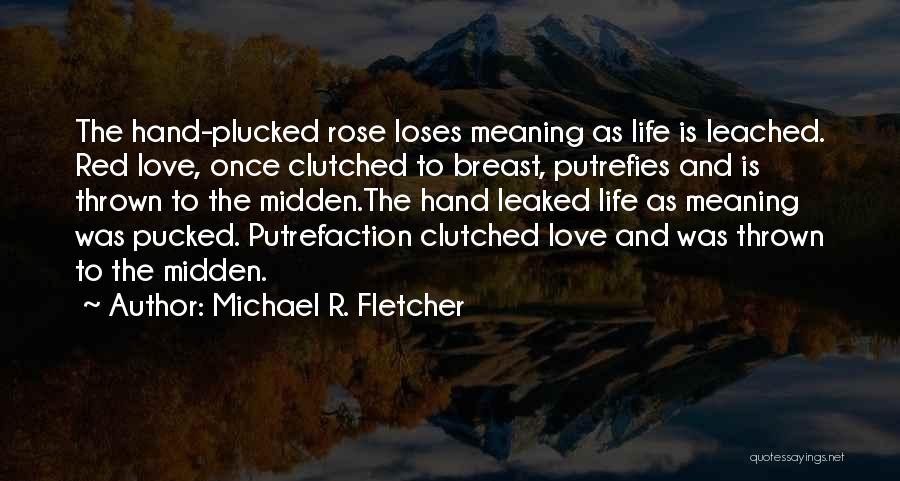 Delusional Love Quotes By Michael R. Fletcher