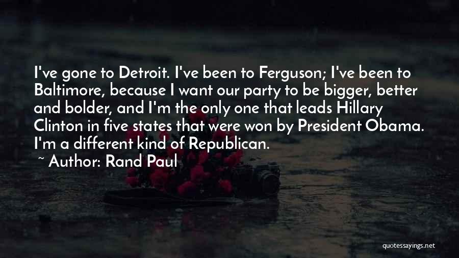 Demagogic Synonyms Quotes By Rand Paul
