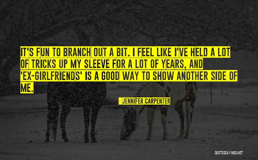 Demaine Quotes By Jennifer Carpenter Demaine Quotes By Jennifer Carpenter
