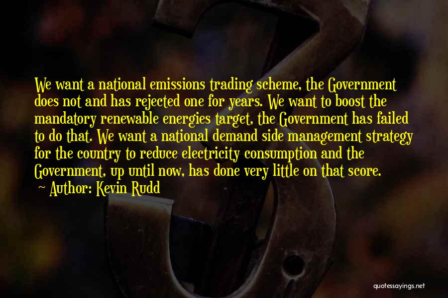 Demand Management Quotes By Kevin Rudd