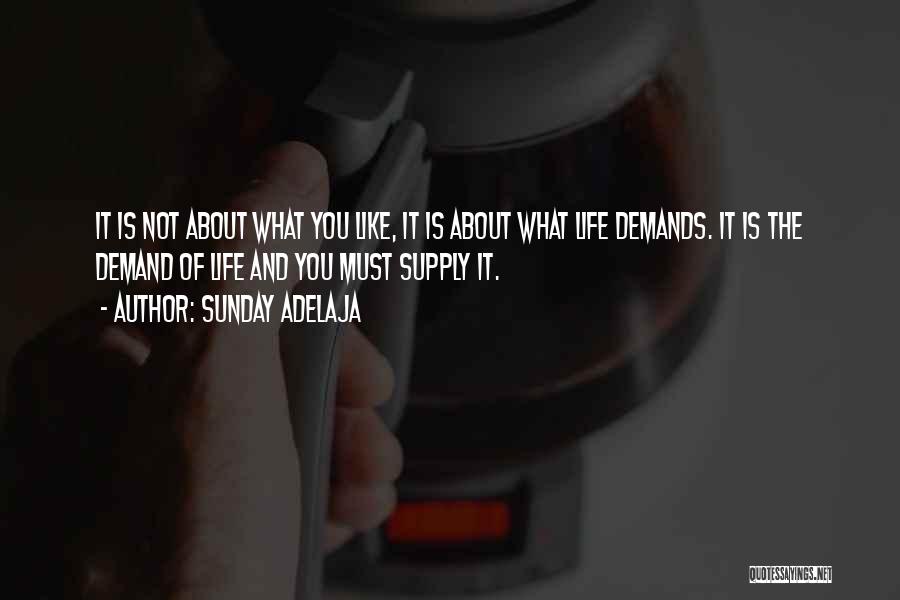 Demand Vs Supply Quotes By Sunday Adelaja