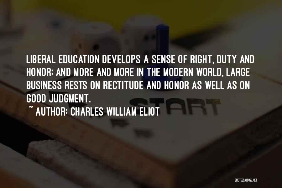 Demanda Y Quotes By Charles William Eliot