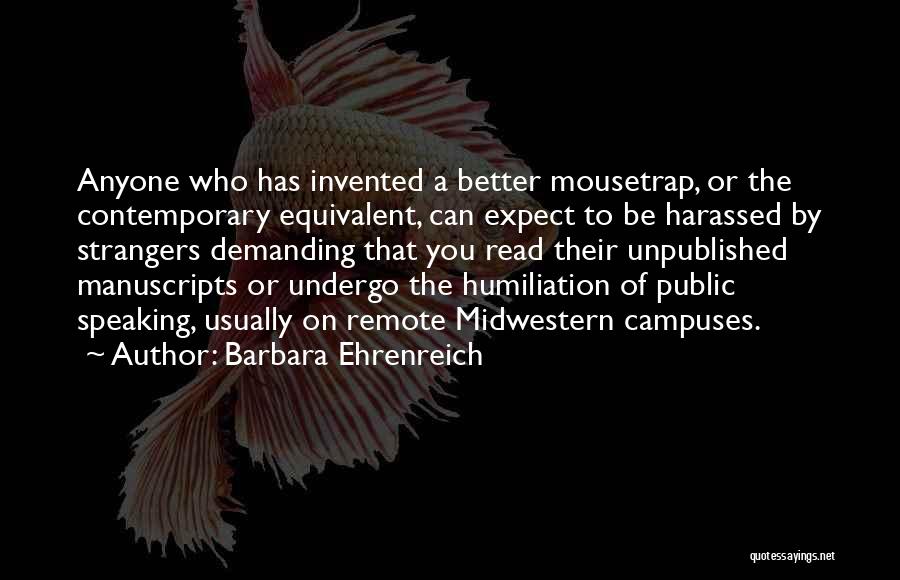 Demanding Better Quotes By Barbara Ehrenreich