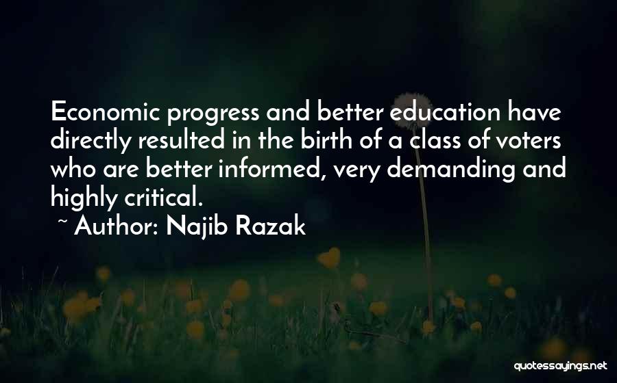 Demanding Better Quotes By Najib Razak
