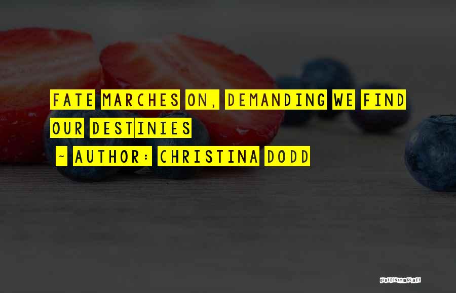 Demanding Quotes By Christina Dodd