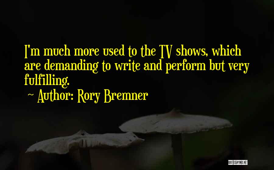 Demanding Quotes By Rory Bremner