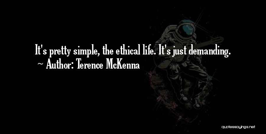 Demanding Quotes By Terence McKenna