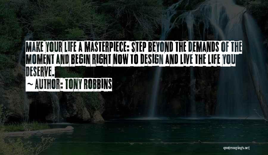 Demands Quotes By Tony Robbins