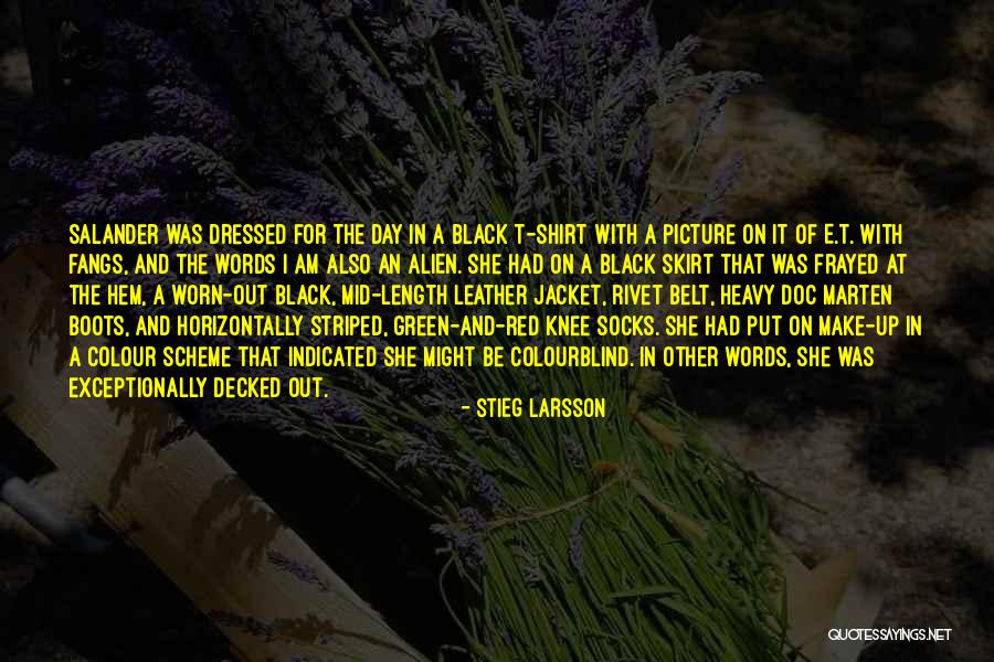 Demaret Golfer Quotes By Stieg Larsson Demaret Golfer Quotes By Stieg Larsson