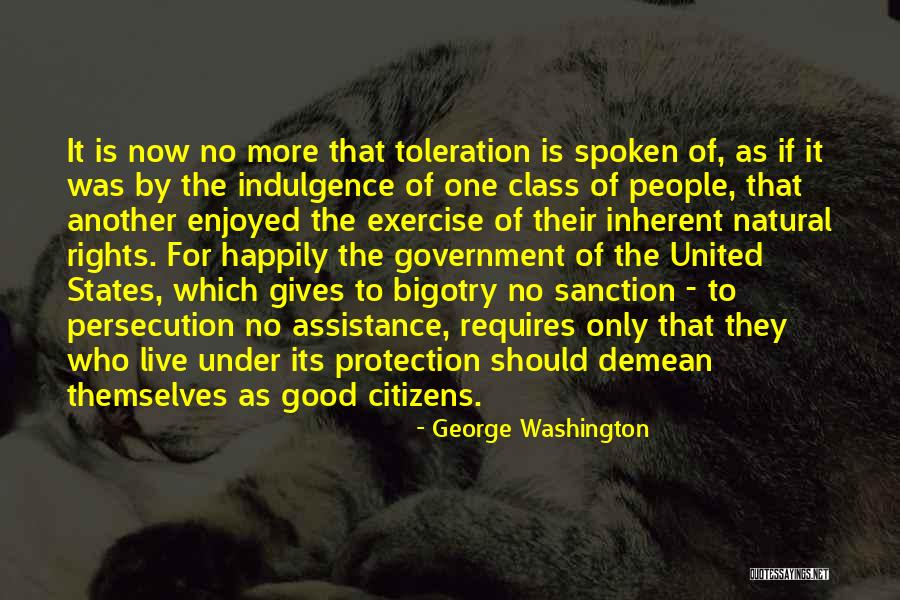 Demean You Quotes By George Washington