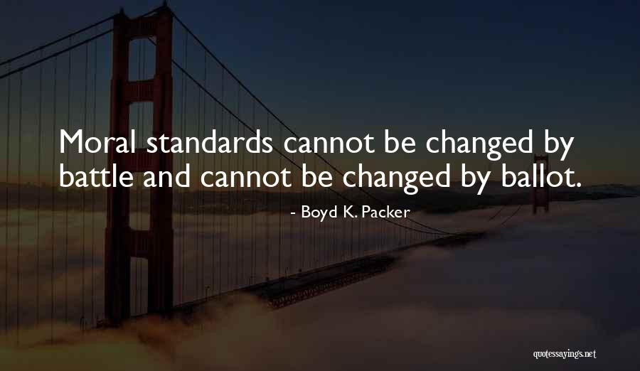 Demeaningly Synonym Quotes By Boyd K. Packer