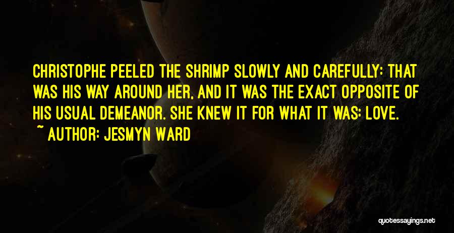 Demeanor Quotes By Jesmyn Ward