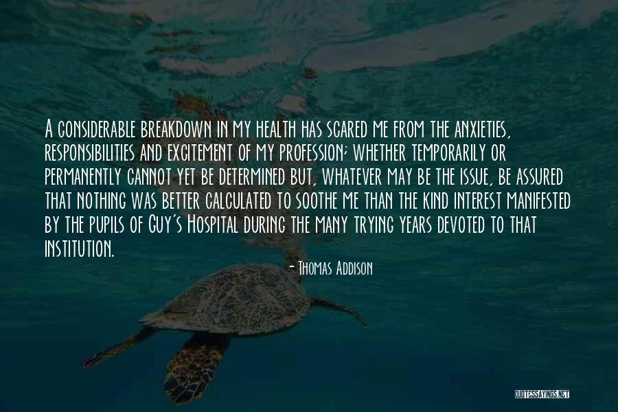 Demeris Food Quotes By Thomas Addison Demeris Food Quotes By Thomas Addison