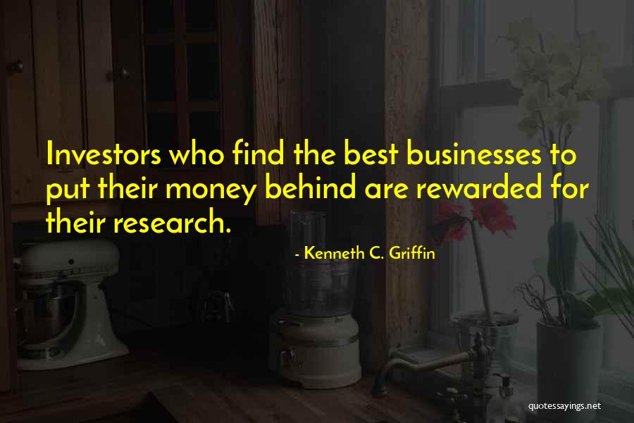 Demerit Good Quotes By Kenneth C. Griffin Demerit Good Quotes By Kenneth C. Griffin