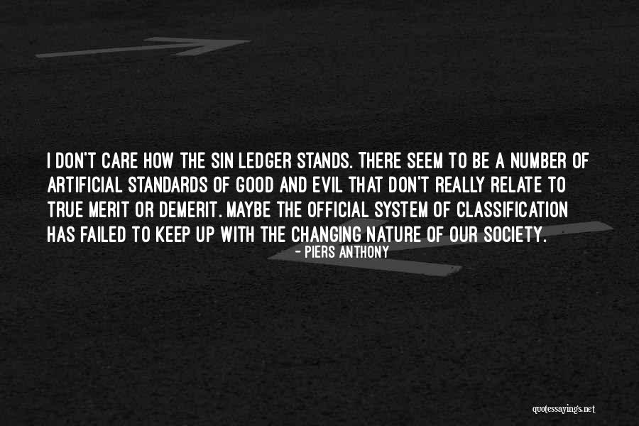 Demerit System Quotes By Piers Anthony Demerit System Quotes By Piers Anthony