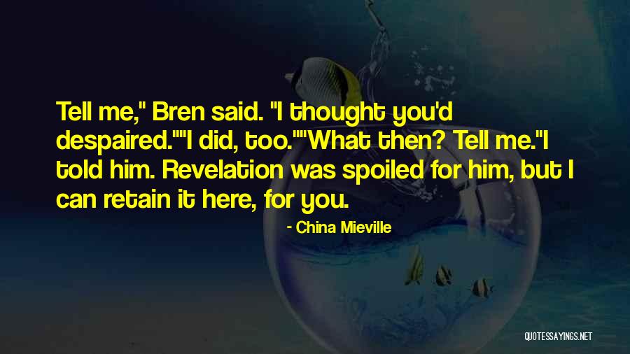 Demetrio Albertini Quotes By China Mieville Demetrio Albertini Quotes By China Mieville