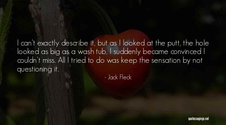 Demeurer En Quotes By Jack Fleck Demeurer En Quotes By Jack Fleck