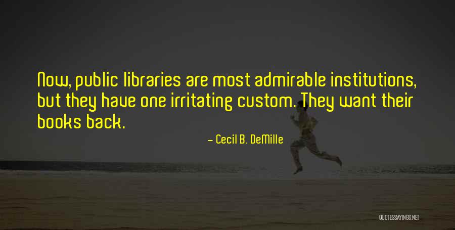 Demille Quotes By Cecil B. DeMille