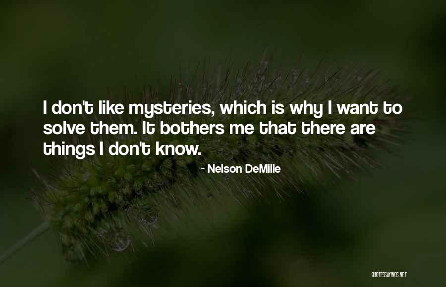 Demille Quotes By Nelson DeMille