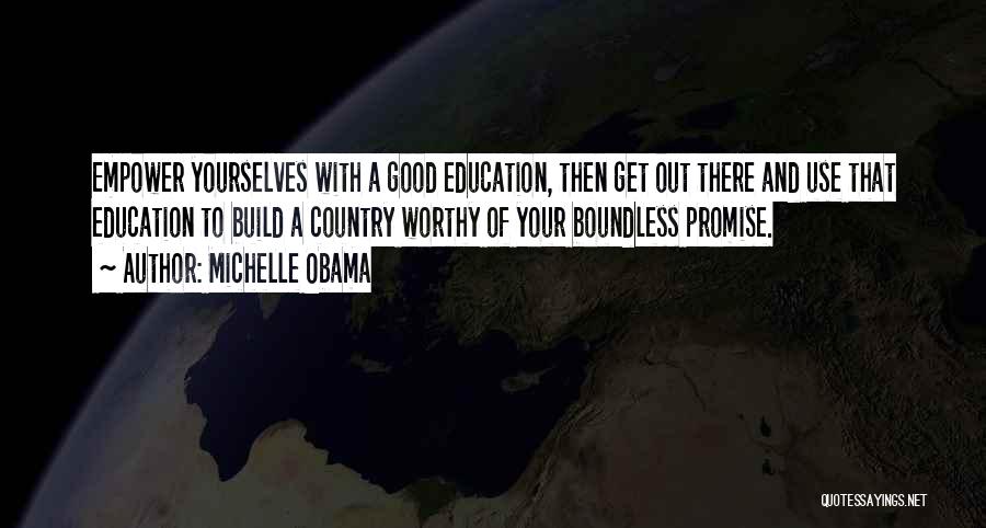 Democracy And Education Quotes By Michelle Obama