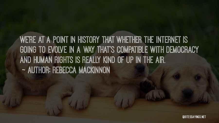 Democracy And Human Rights Quotes By Rebecca MacKinnon