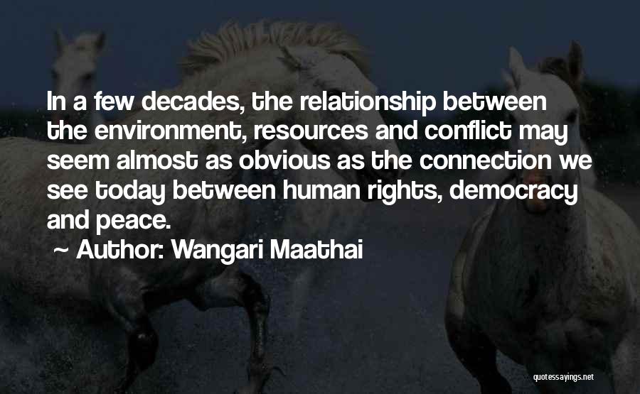 Democracy And Human Rights Quotes By Wangari Maathai