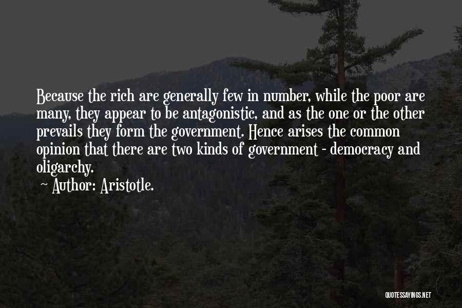 Democracy Aristotle Quotes By Aristotle.