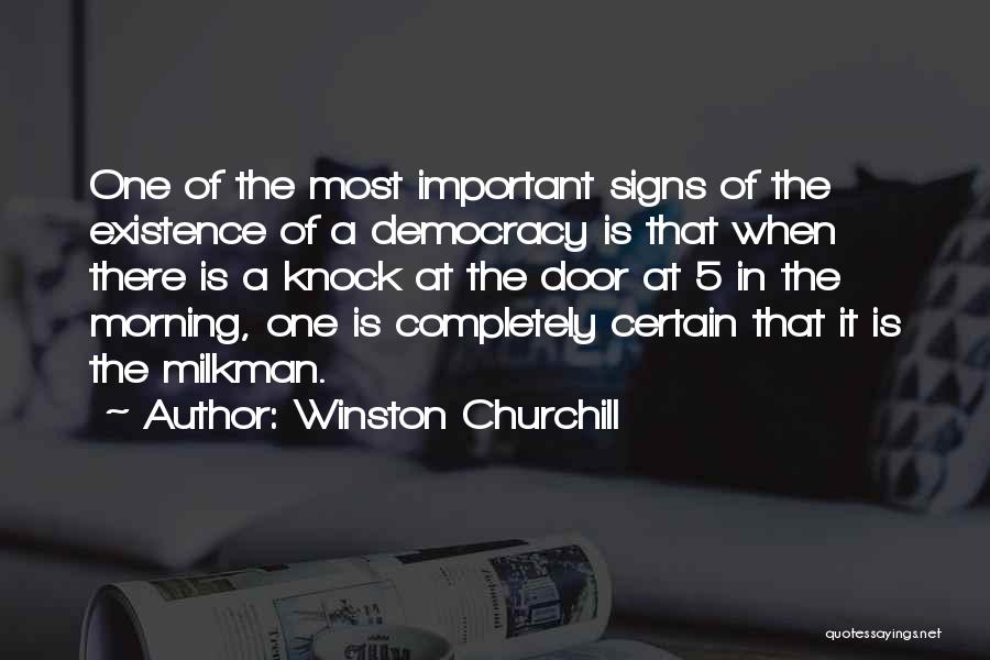 Democracy Churchill Quotes By Winston Churchill