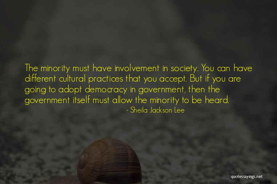 Democracy Minority Quotes By Sheila Jackson Lee Democracy Minority Quotes By Sheila Jackson Lee