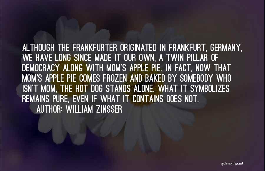 Democracy Now Quotes By William Zinsser