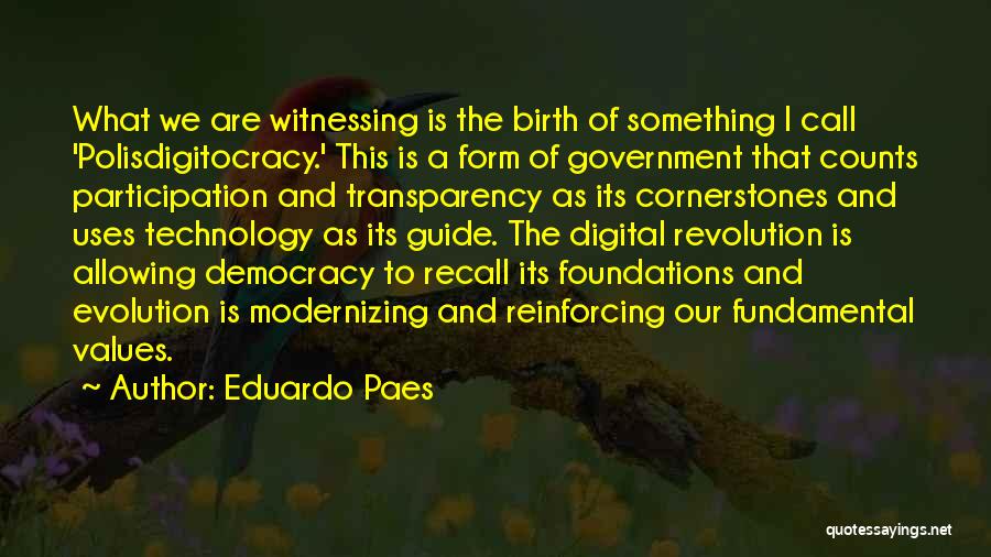 Democracy Participation Quotes By Eduardo Paes