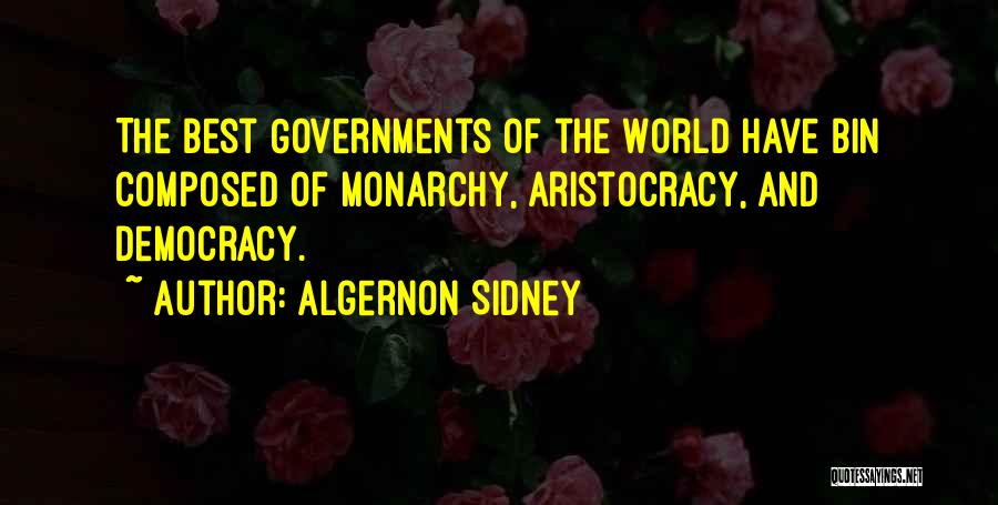Democracy Quotes By Algernon Sidney