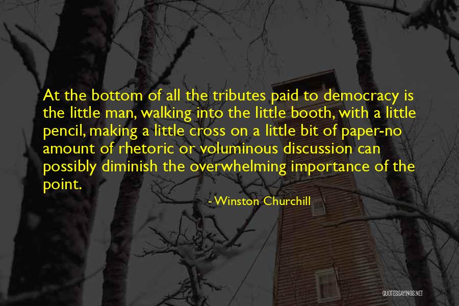 Democracy Winston Churchill Quotes By Winston Churchill