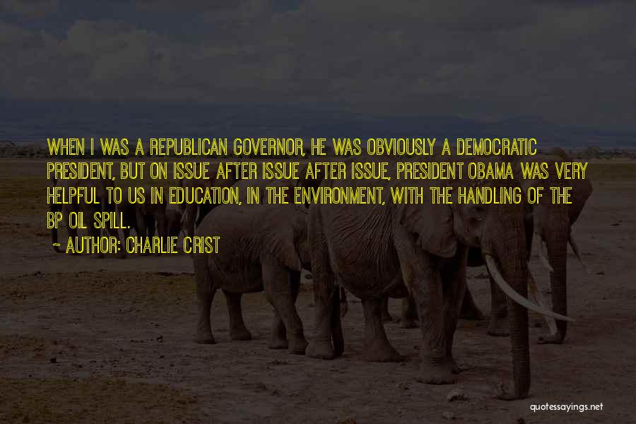 Democratic Education Quotes By Charlie Crist