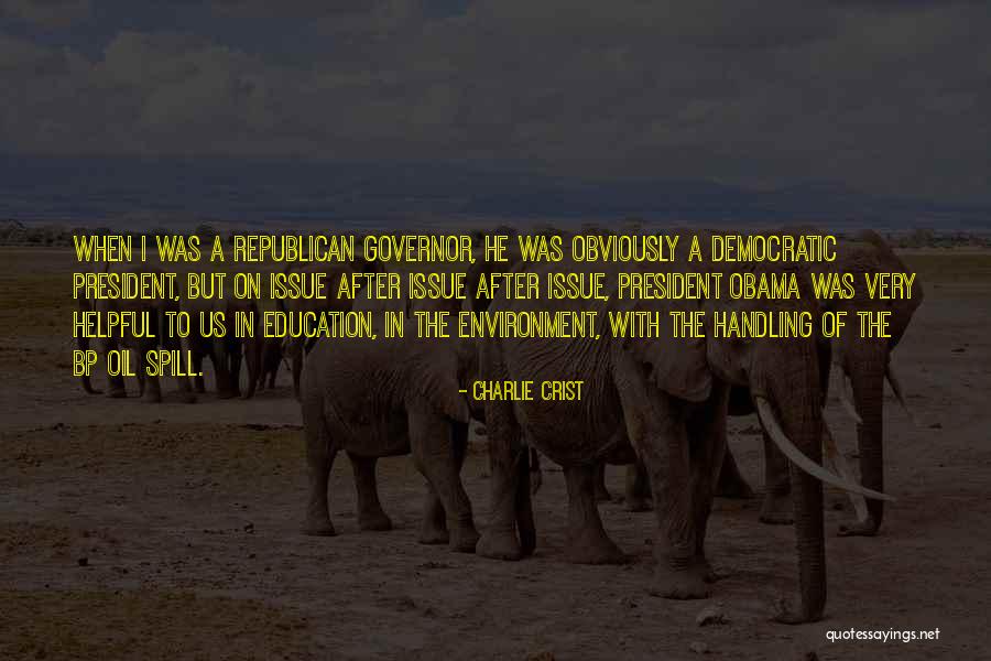 Democratic Education Quotes By Charlie Crist